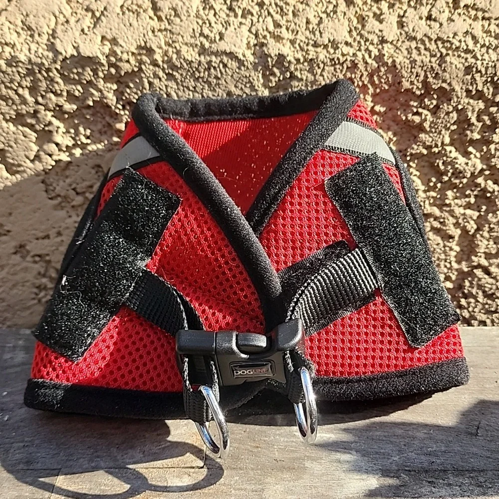 Dogline Dog Harness Red XS